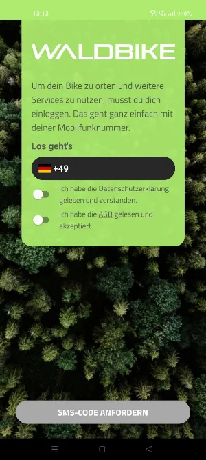 WALDBIKE Screenshot 0