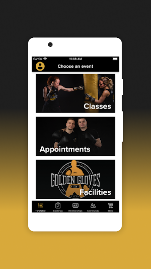 GOLDEN GLOVES GYM Screenshot 1