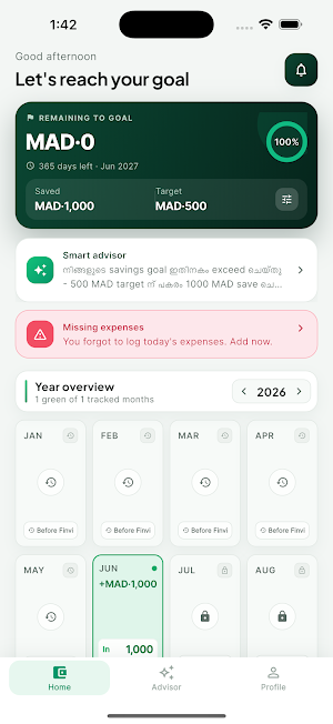 Finvi:Budget&Financial Planner Screenshot 0