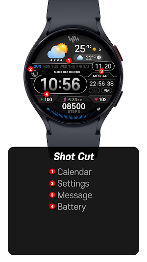 SamWatch Digital Weather Screenshot 2