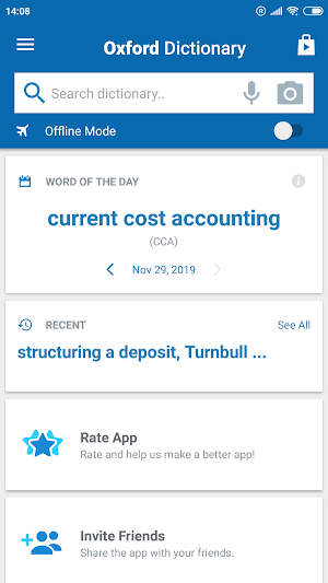 Oxford Dictionary of Finance and Banking Screenshot 2