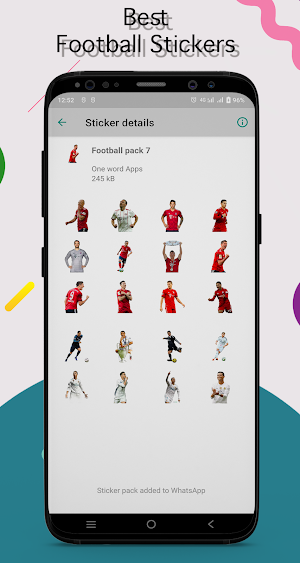 Football Stickers for WhatsApp Screenshot 2