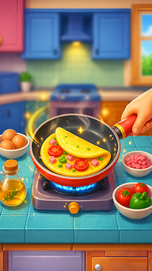 Kitchen Set Mini Cooking Games Screenshot 0