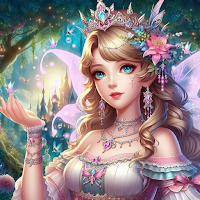 Magic Fairy Merge Makeup Game
