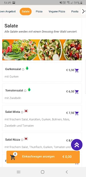 Pompeji Indisches Restaurant Screenshot 3
