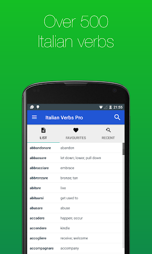 Italian Verb Conjugator Screenshot 0