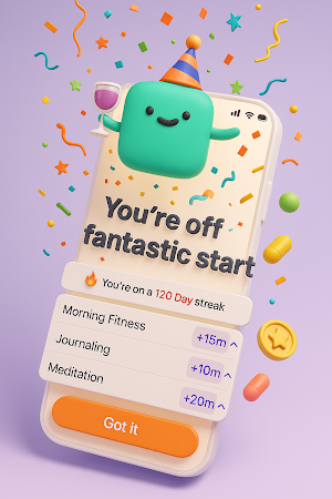 Morning Routine App - Sunrise Screenshot 3