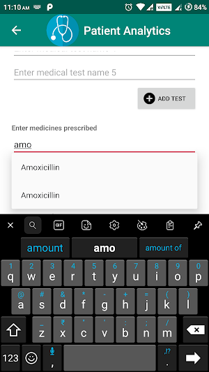 Patient Analytics Screenshot 3