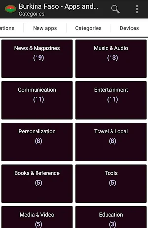Burkinabé apps Screenshot 2