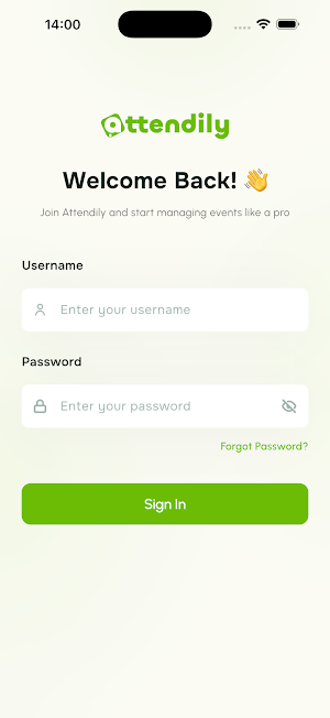 Attendily Screenshot 2
