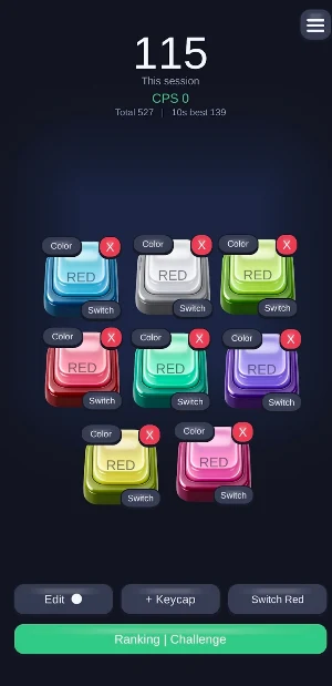 Keycap Clicker: Boss Battle Screenshot 1