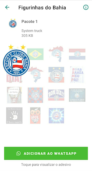 Figurinhas do Bahia Screenshot 3