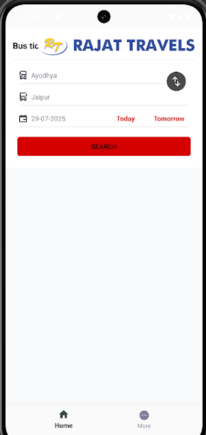 Rajat Travels Screenshot 1