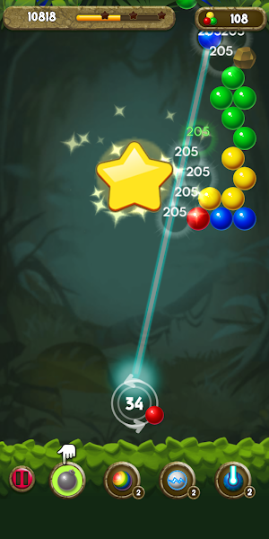 Bubble Shooter: Jungle POP Screenshot 2