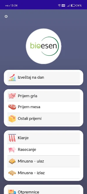Bioesen Mobile Screenshot 1