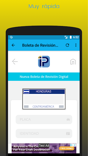Placas de Honduras Screenshot 3