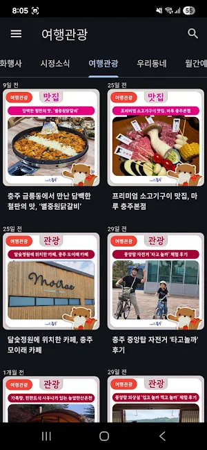 충주 블로그 - 비공식 네이버 블로그 Screenshot 3