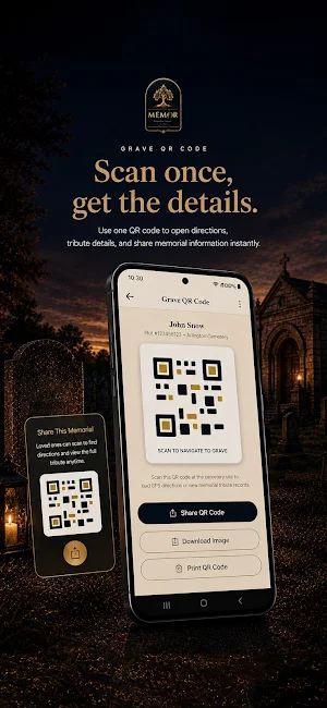 Memor: Gravefinder & Memorial Screenshot 2