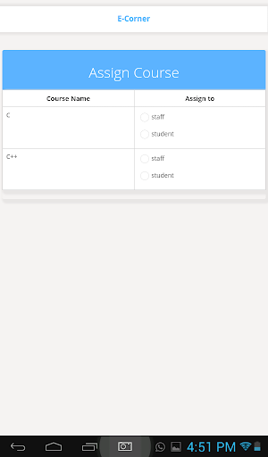 Attendance System Screenshot 3