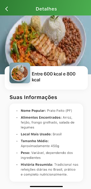Food Scan Screenshot 2