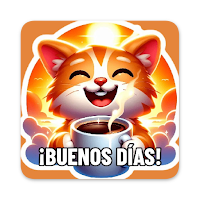 Buenos Dias y Noches Stickers