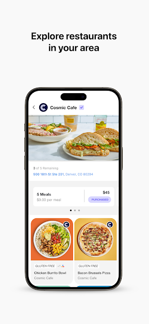Feedplan: Restaurant Savings Screenshot 1