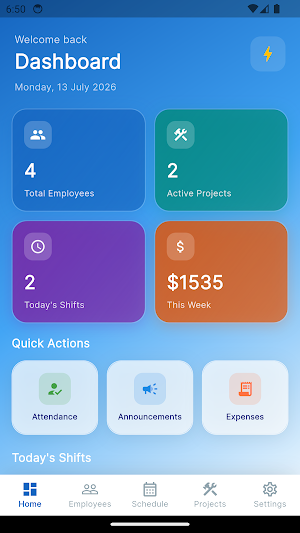 Electrician Team Flow Screenshot 0