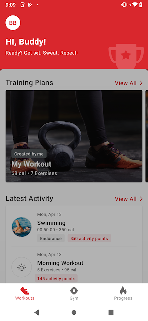 My Active App Screenshot 0