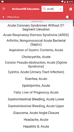 Quick Medical Diagnosis & Treatment Screenshot 1