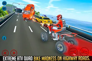 ATV Quad Bike Race- Stunt Simulator Screenshot 2