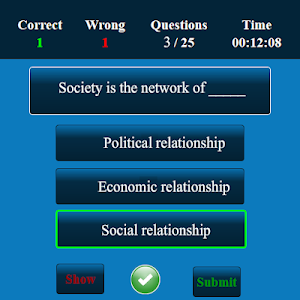 Sociology MCQ Screenshot 3