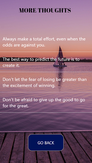 Thought of the day by Markus Screenshot 1