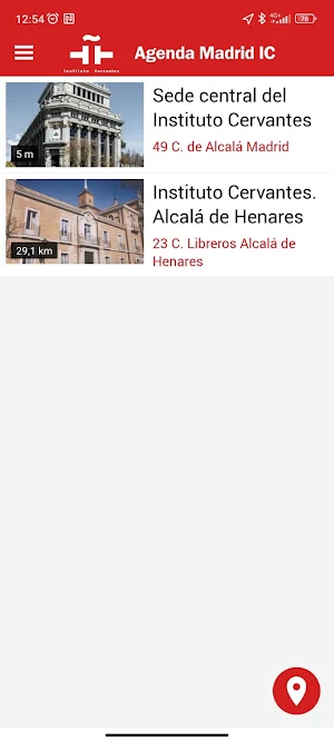 Agenda Madrid IC Screenshot 2