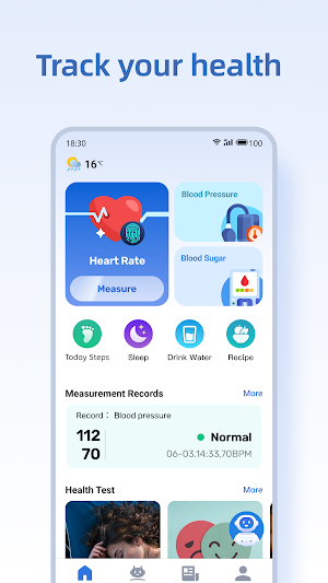 Health Tracker: BP Diary Screenshot 1