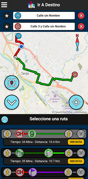 Rutas Tarija Screenshot 1