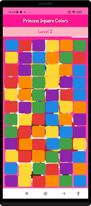 Princess Square Colors Screenshot 2