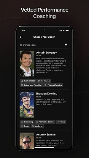 Sharp Performance App Screenshot 2