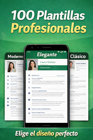 Crear CV - PDF Gratis Screenshot 1