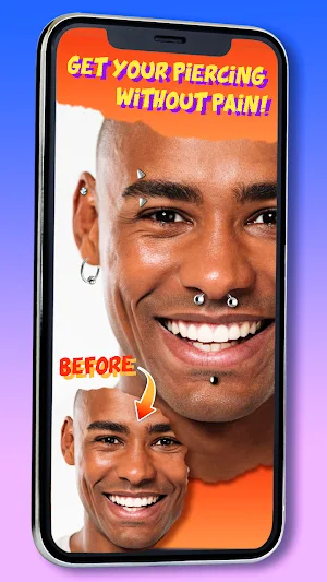 Virtual Piercing Pro Screenshot 2