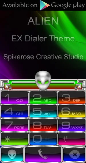 Alien Go Keyboard Theme Screenshot 3