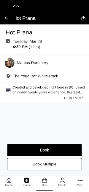 The Yoga Bar Screenshot 2