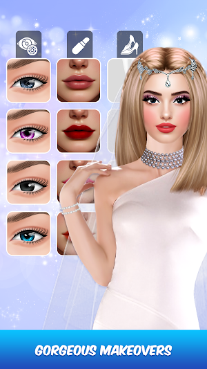 Bridal Makeup Wedding Dress up Screenshot 1