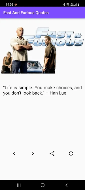 Fast And Furious Quotes Screenshot 2