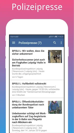 Leipzig Nachrichten Screenshot 1