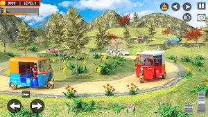 Tuk Tuk Auto Rickshaw Game 4D Screenshot 1