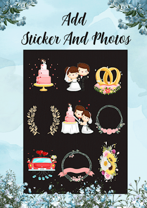 Wedding invitation maker Screenshot 1