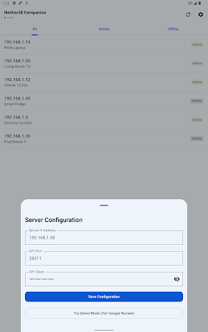 NetAlertX Companion Screenshot 3