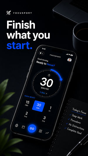 FocusPort: Focus & App Blocker Screenshot 0