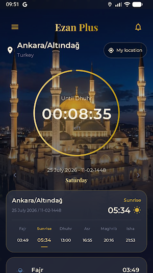 Ezan Plus Screenshot 0