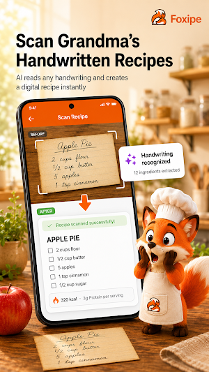Foxipe - AI Recipe Manager Screenshot 2